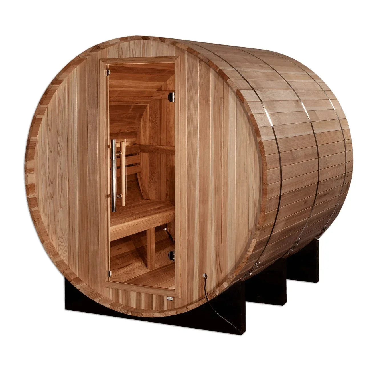 Golden Designs "Arosa" 4 Person Barrel Traditional Sauna GDI-B004-01