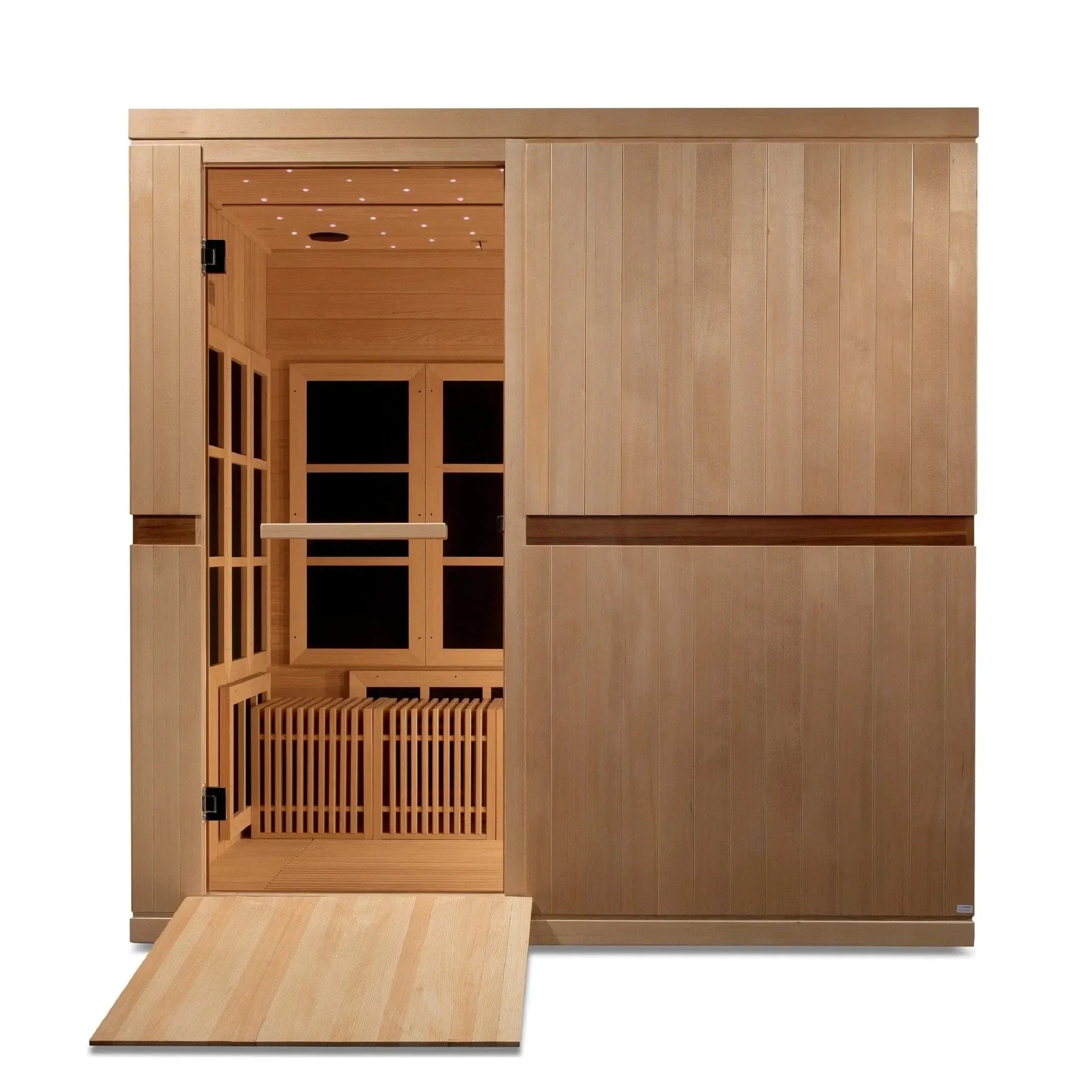 Golden Designs Catalonia 8-person Full Spectrum Near Zero EMF FAR Infrared ADA Sauna GDI-6880-02