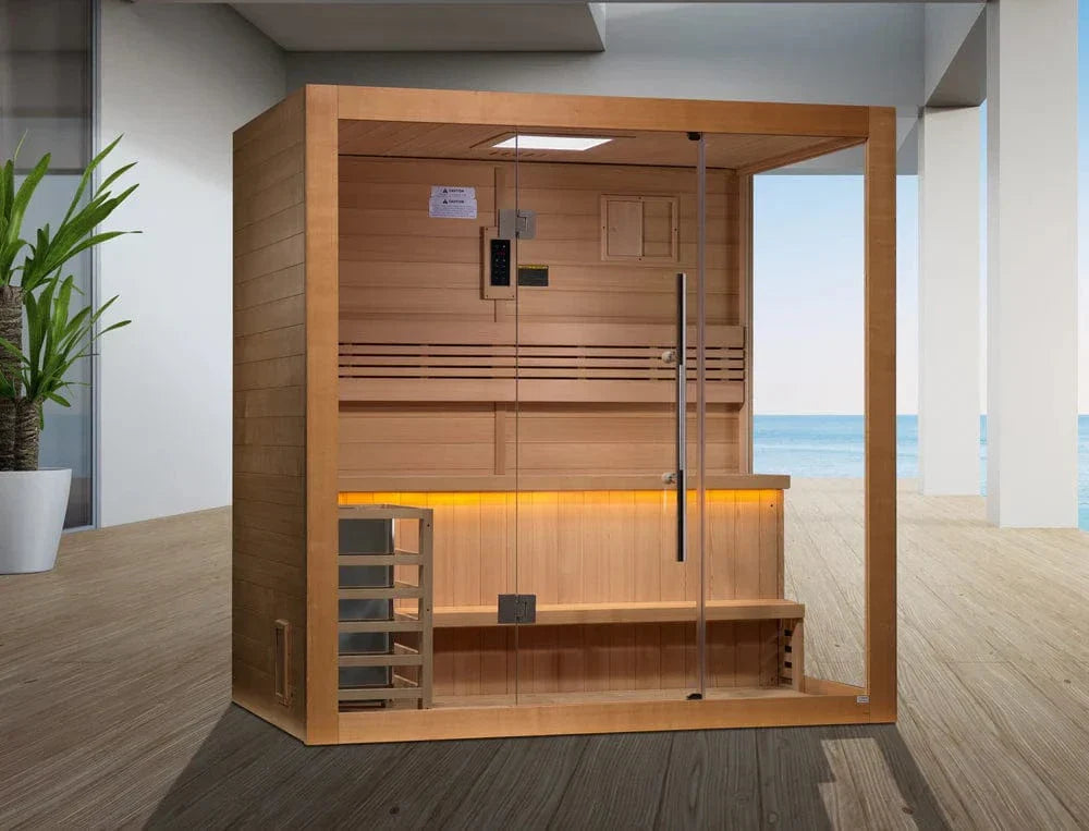 Golden Designs Forssa Edition 3-Person Indoor Traditional Sauna - GDI-7203-01