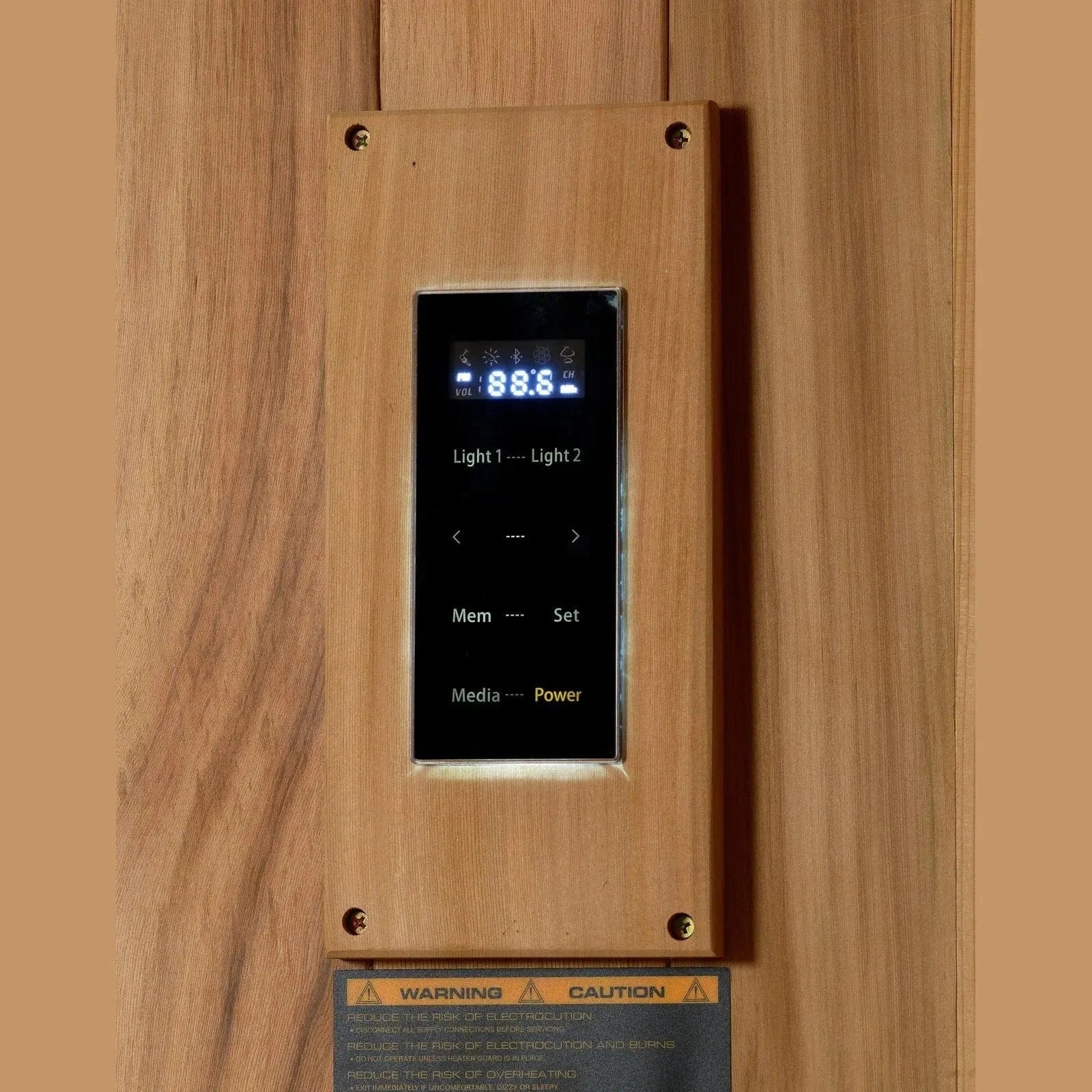 Golden Designs Forssa Edition 3-Person Indoor Traditional Sauna - GDI-7203-01