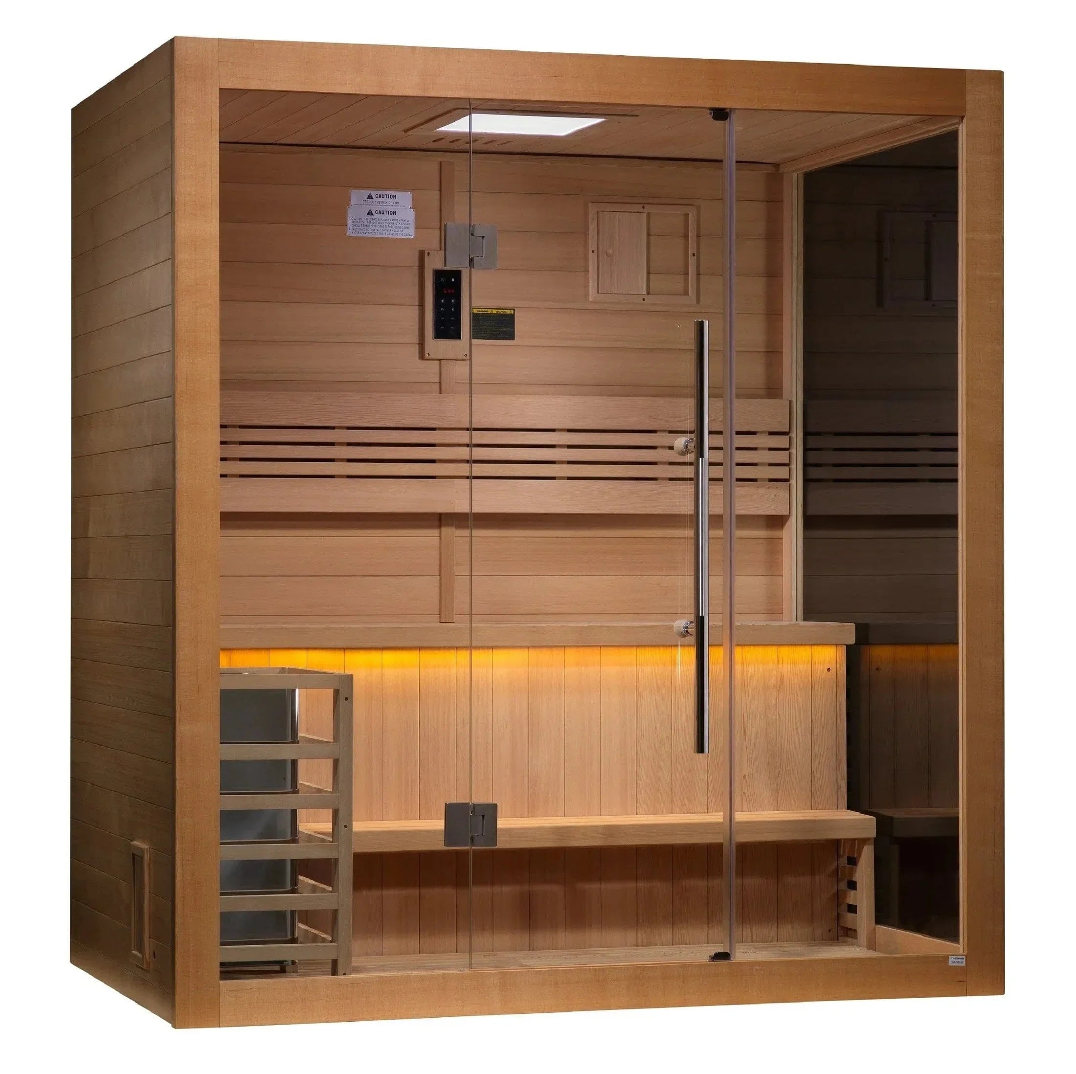 Golden Designs Forssa Edition 3-Person Indoor Traditional Sauna - GDI-7203-01
