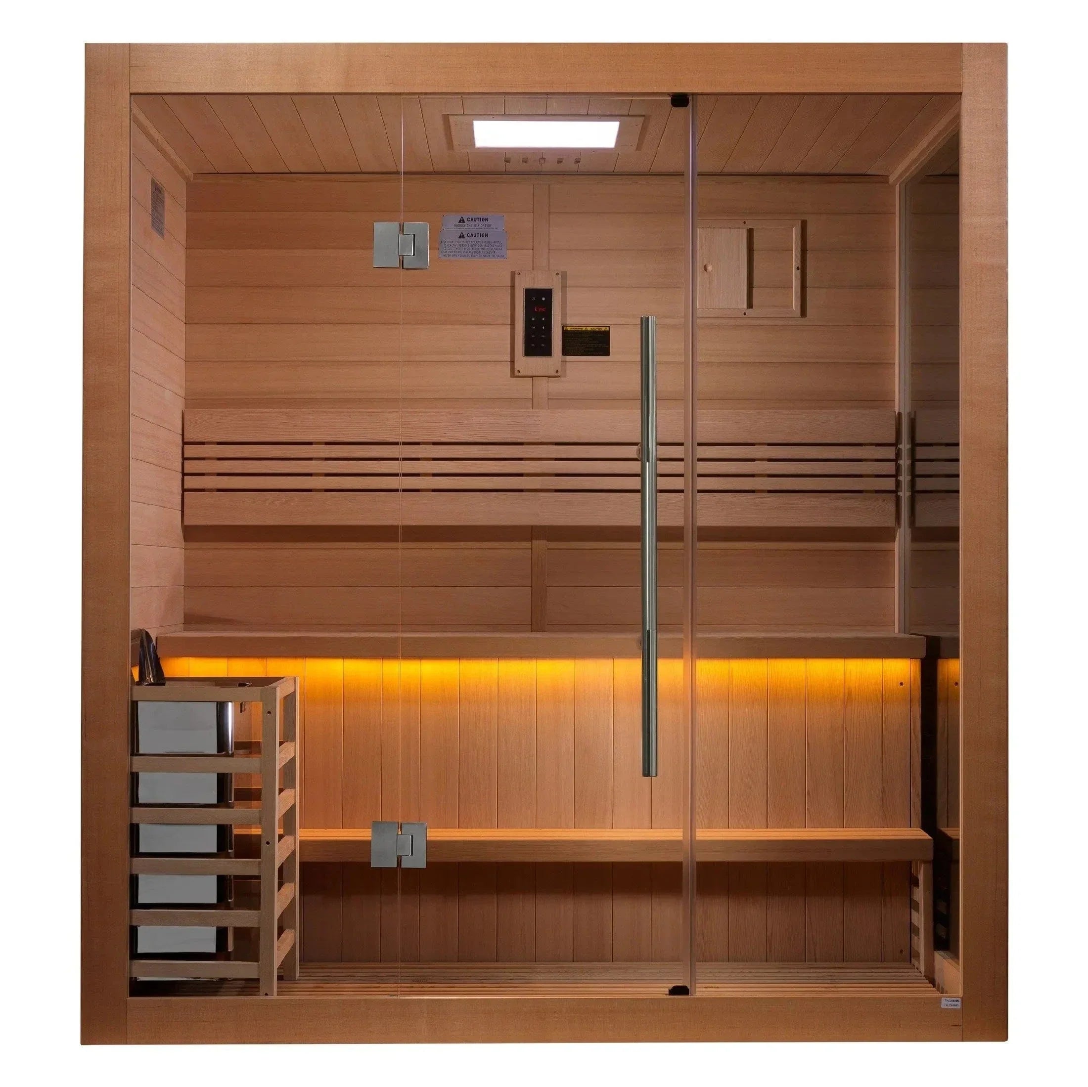 Golden Designs Forssa Edition 3-Person Indoor Traditional Sauna - GDI-7203-01