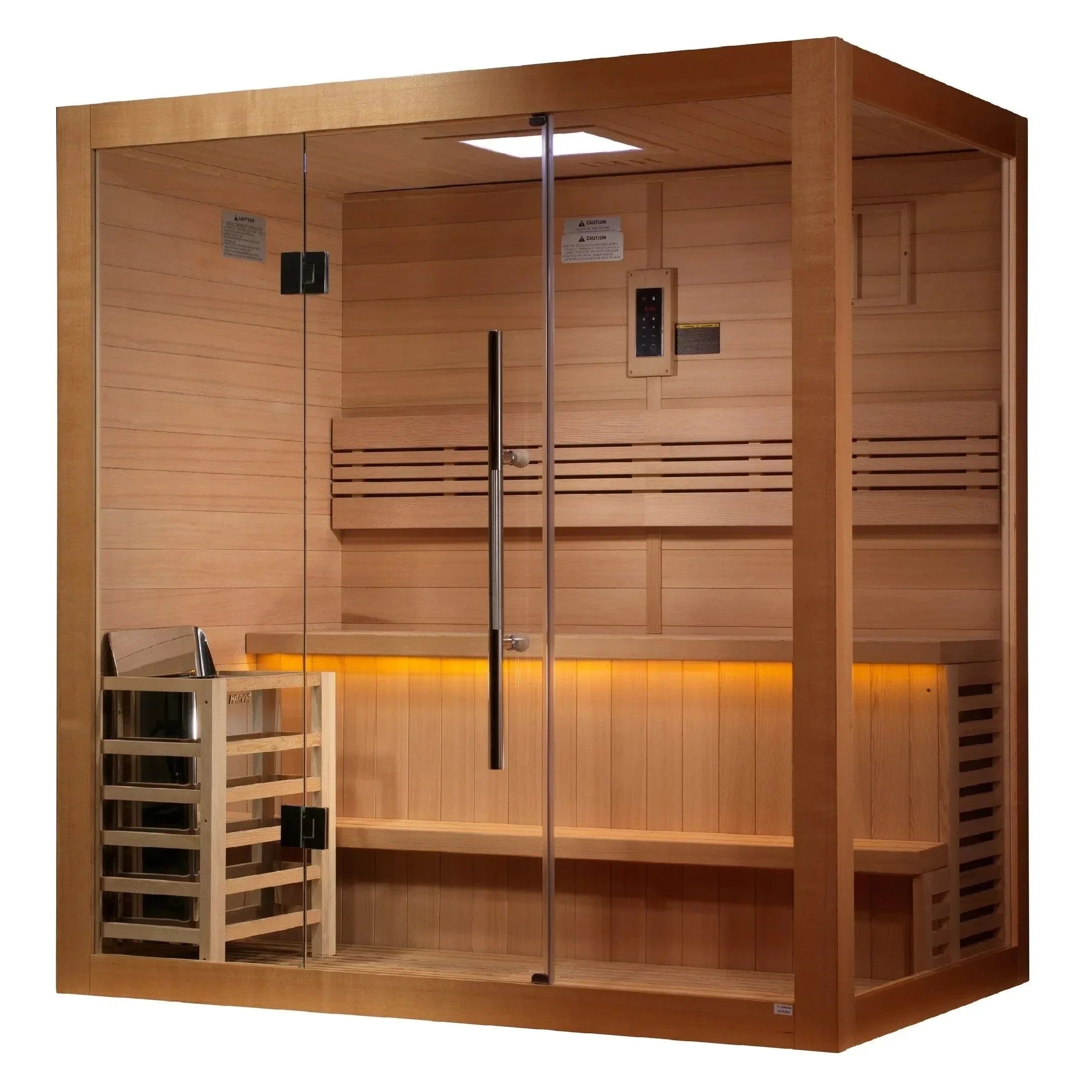 Golden Designs Forssa Edition 3-Person Indoor Traditional Sauna - GDI-7203-01