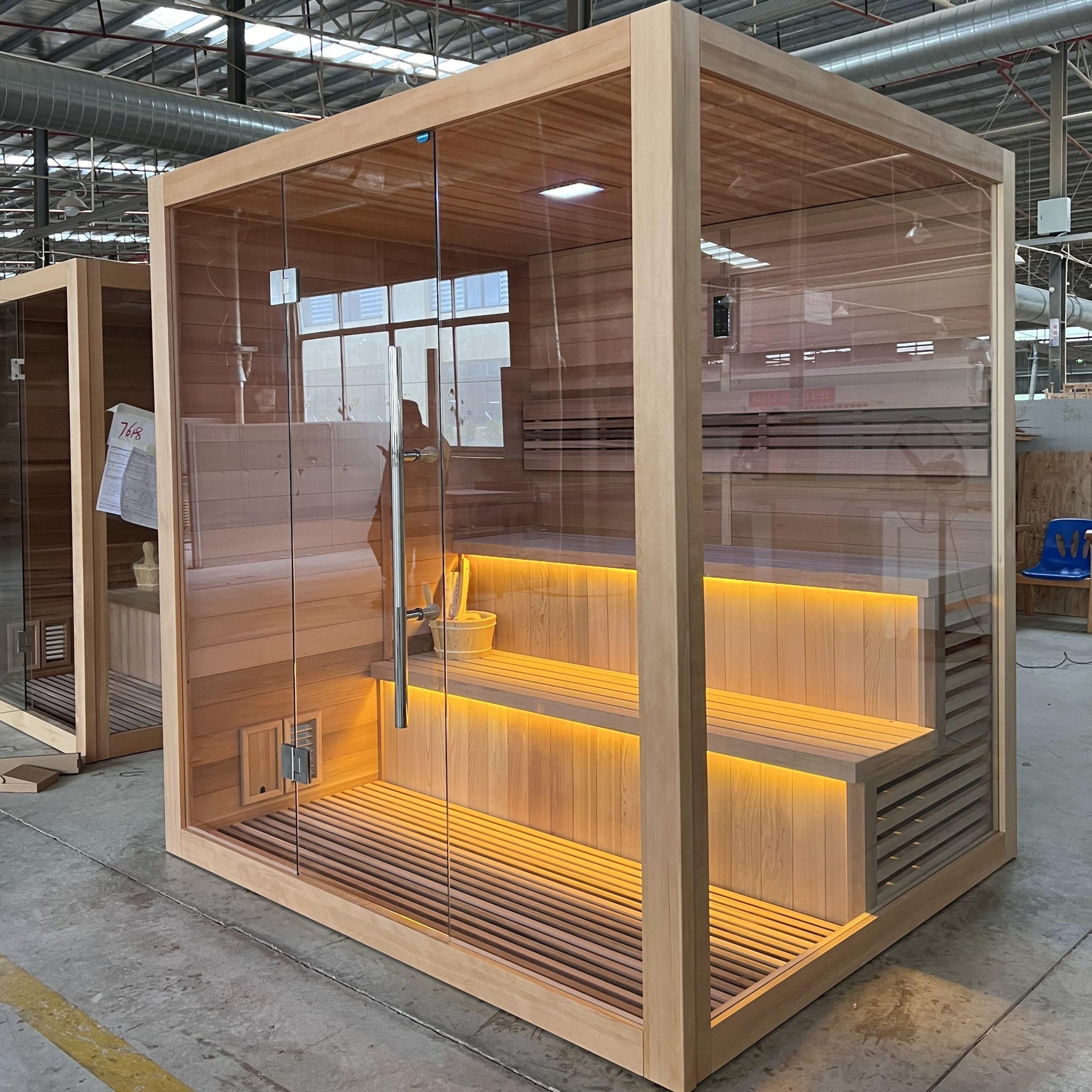 Golden Designs Kuusamo Edition 6 Person Indoor Traditional Sauna GDI-7206-01
