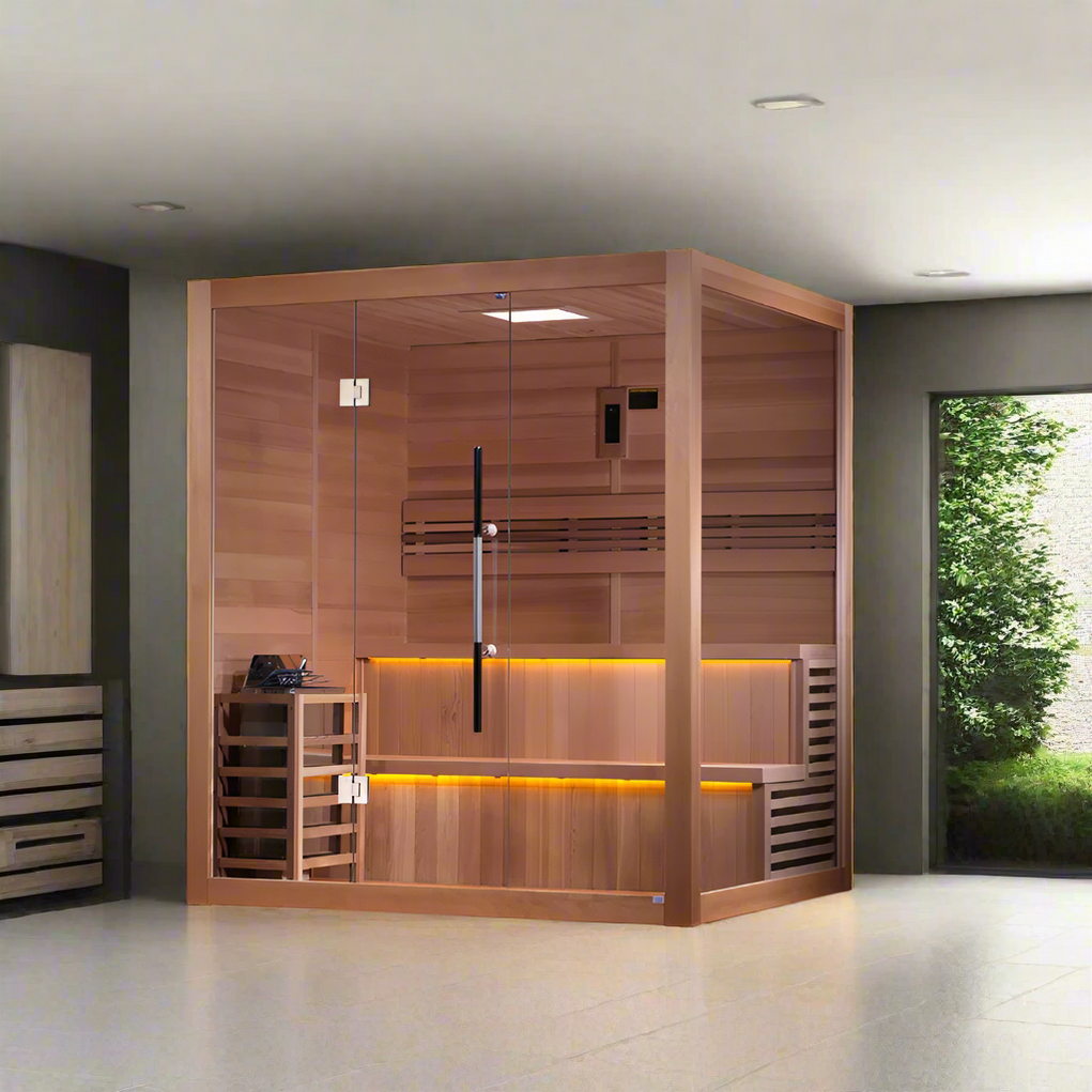 Golden Designs Kuusamo Edition 6 Person Indoor Traditional Sauna GDI-7206-01