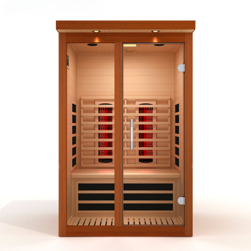 Dynamic Llumeneres 2-Person Full Spectrum Near Zero EMF Infrared Sauna DYN-6215-03 FS