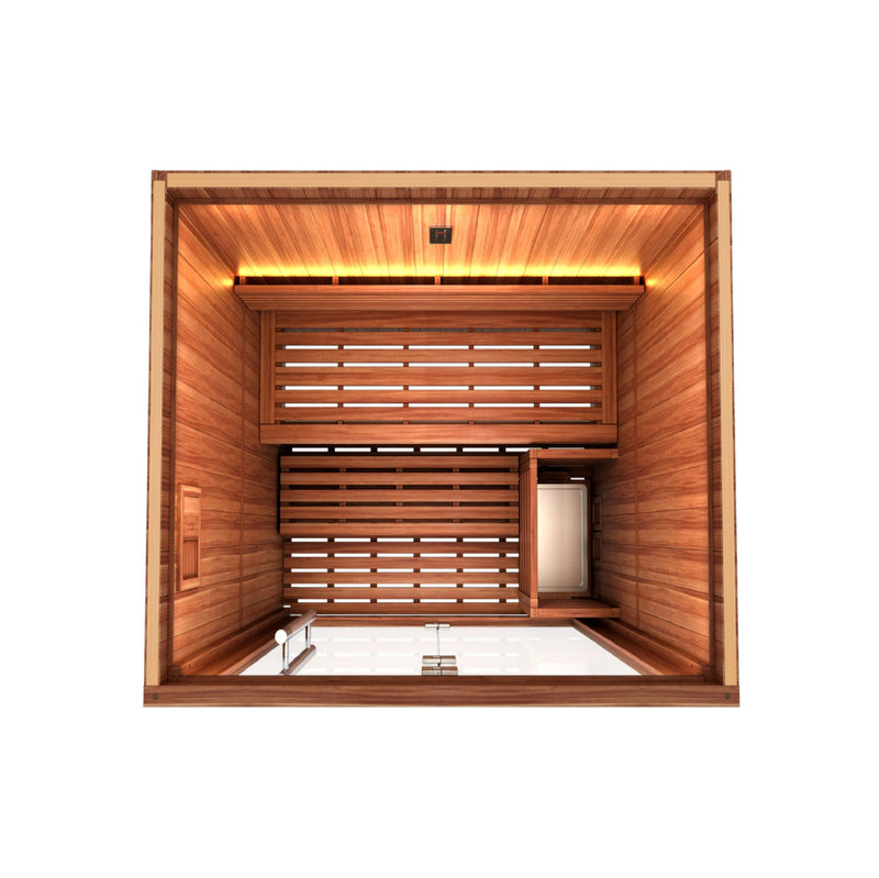 Golden Designs 2025 "Sundsvall Edition" 2 Person Traditional Sauna