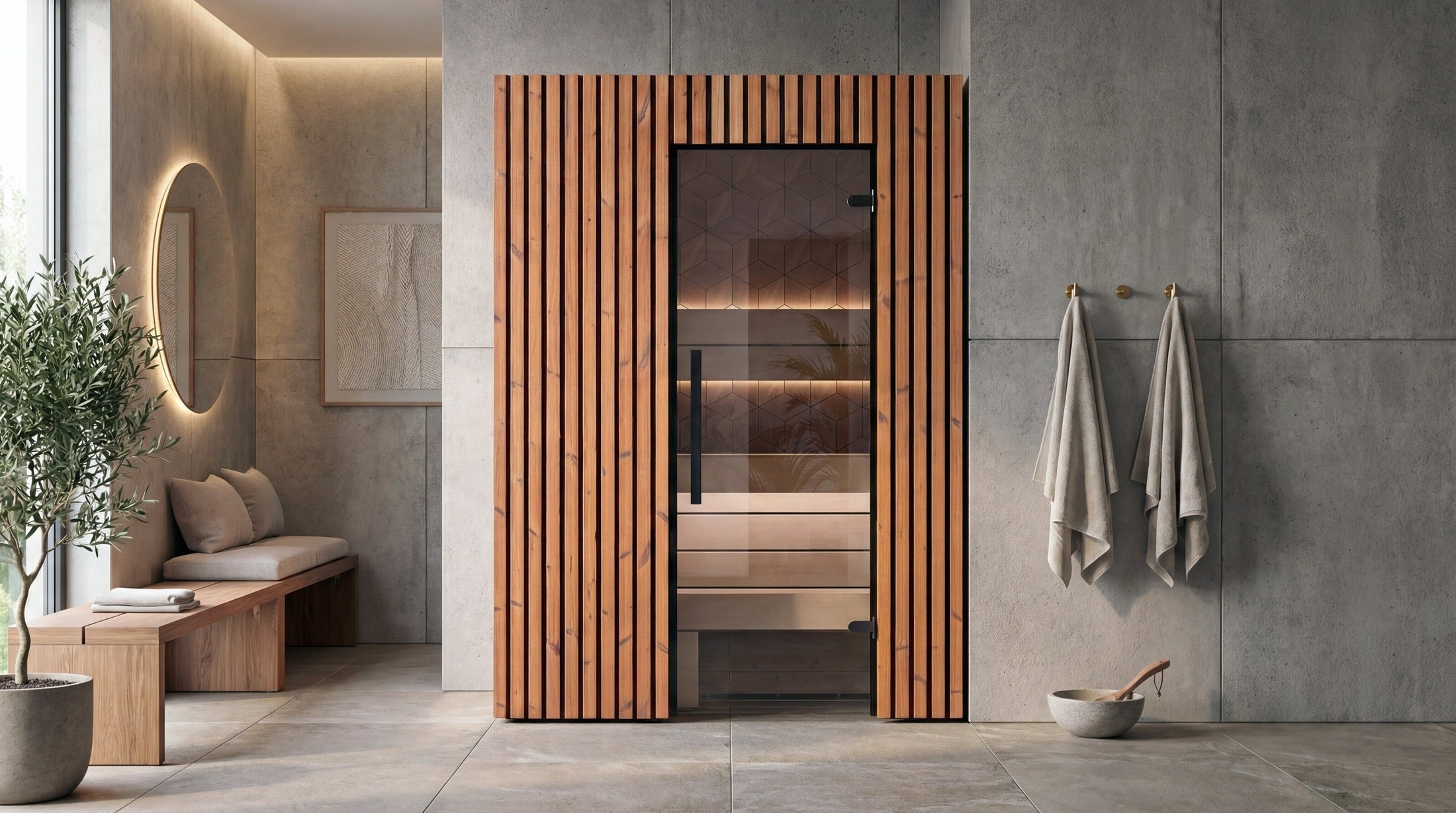 Leil Como 2-150 2 Person Indoor Sauna Kit