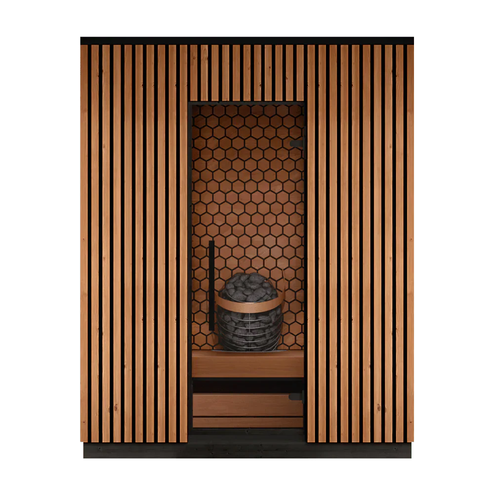 Leil Viva 180 4 Person Outdoor Sauna Kit