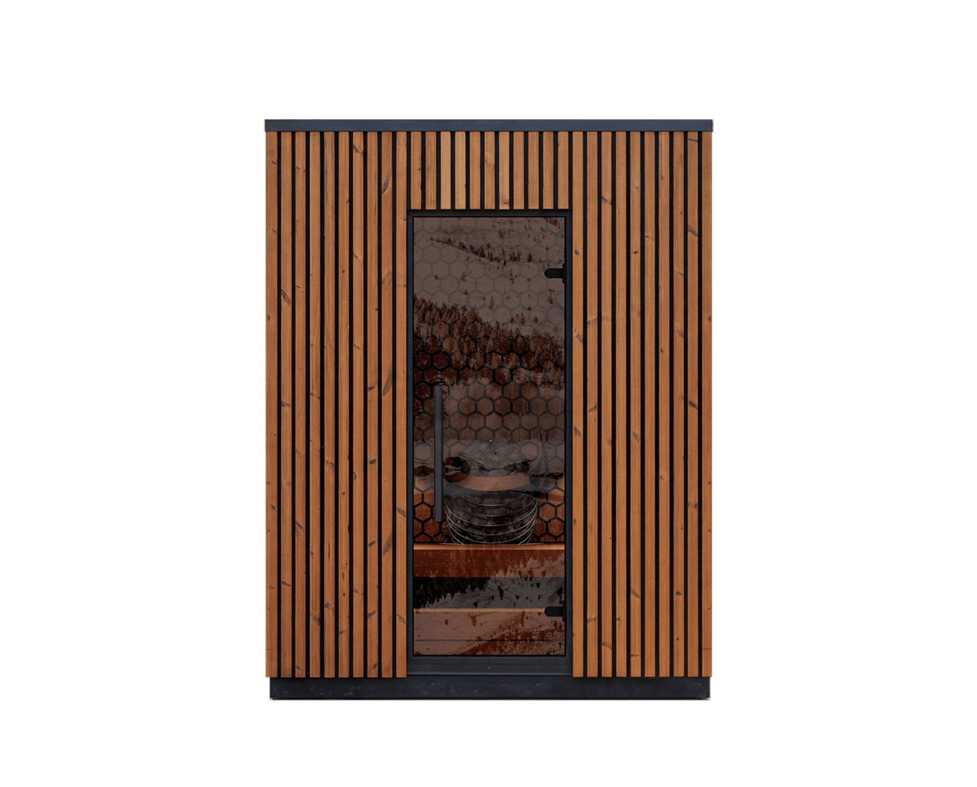 Leil Viva 180 4 Person Outdoor Sauna Kit