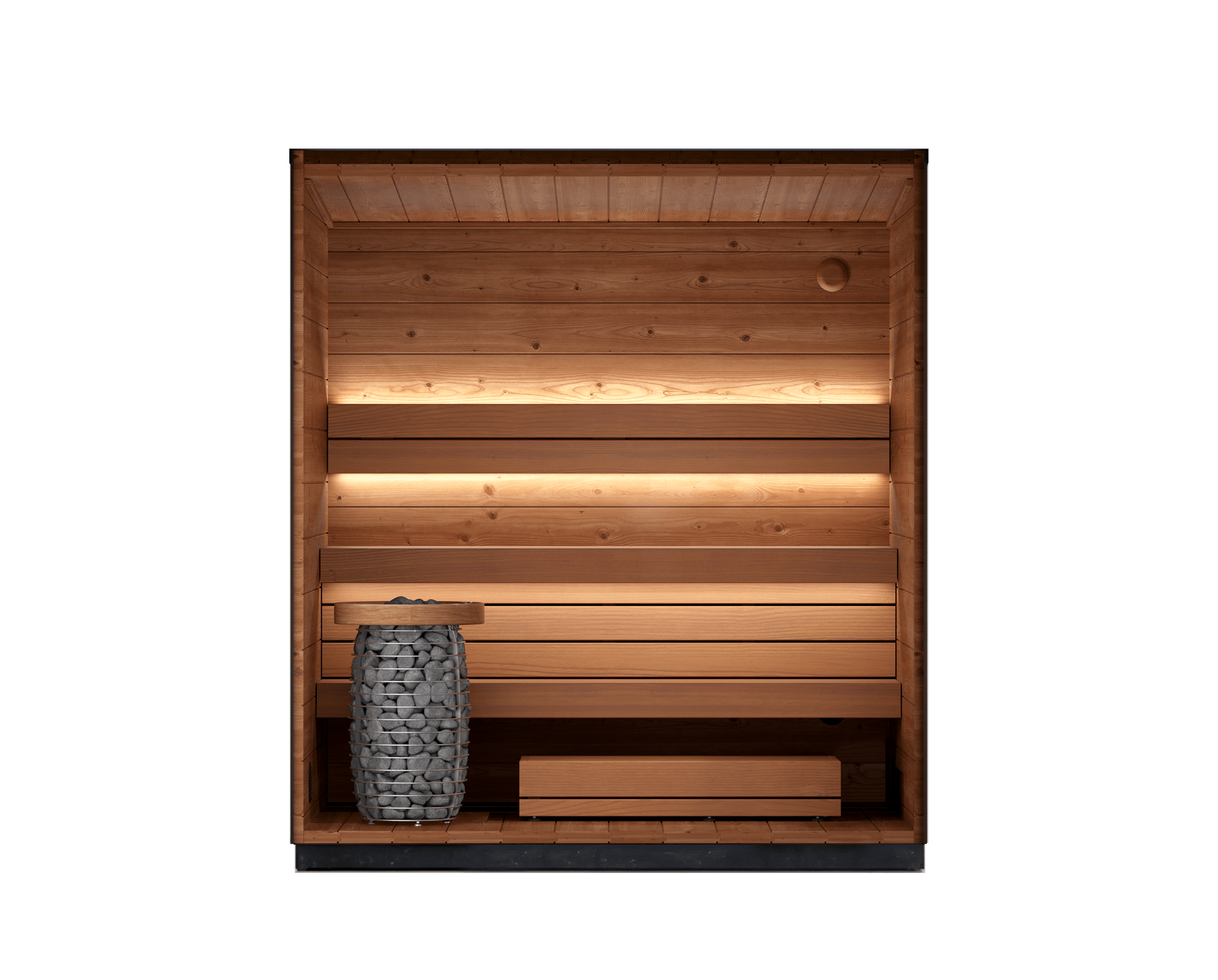 Leil Viva 210 4 Person Outdoor Sauna Kit
