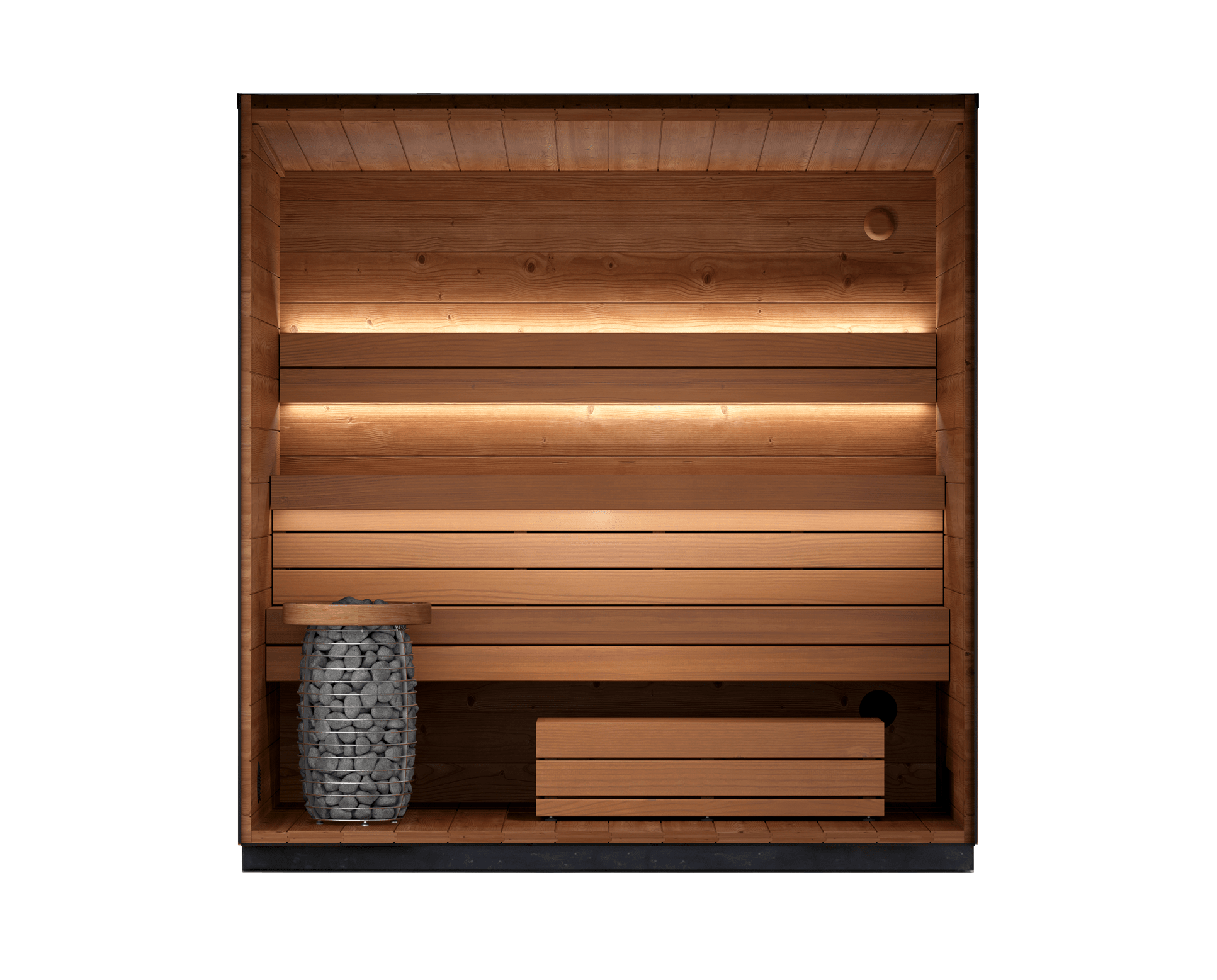 Leil Viva 250 4 Person Outdoor Sauna Kit