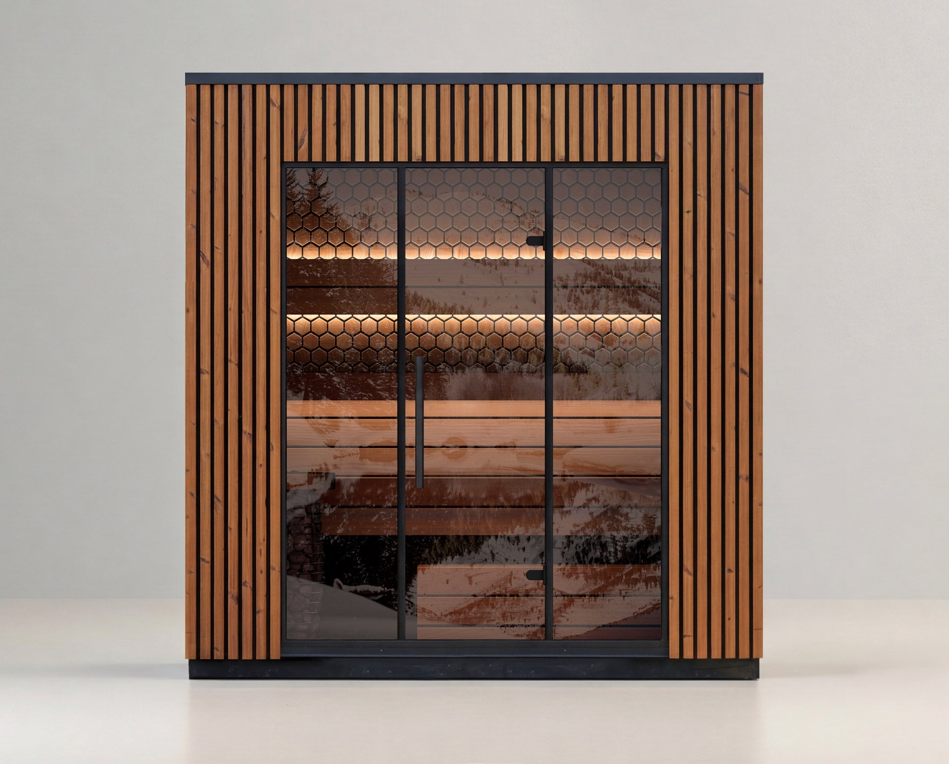 Leil Viva 250 4 Person Outdoor Sauna Kit