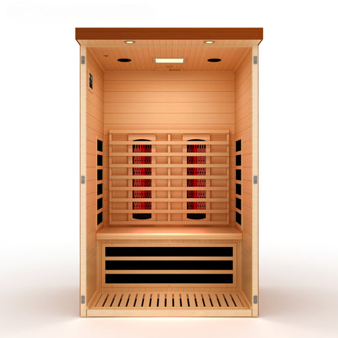 Dynamic Llumeneres 2-Person Full Spectrum Near Zero EMF Infrared Sauna