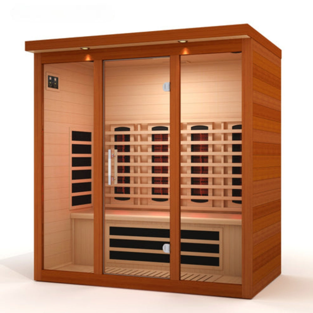 Dynamic Vila Grande 4-Person Full Spectrum Near Zero EMF FAR Infrared with Canadian Hemlock DYN-6415-03 FS