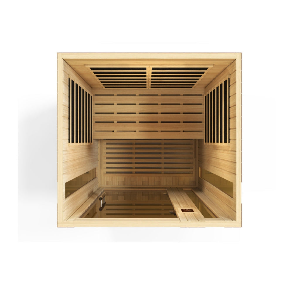 Dynamic Vittoria Elite 2 Person Ultra Low EMF Infrared Sauna DYN-6220-01 Elite