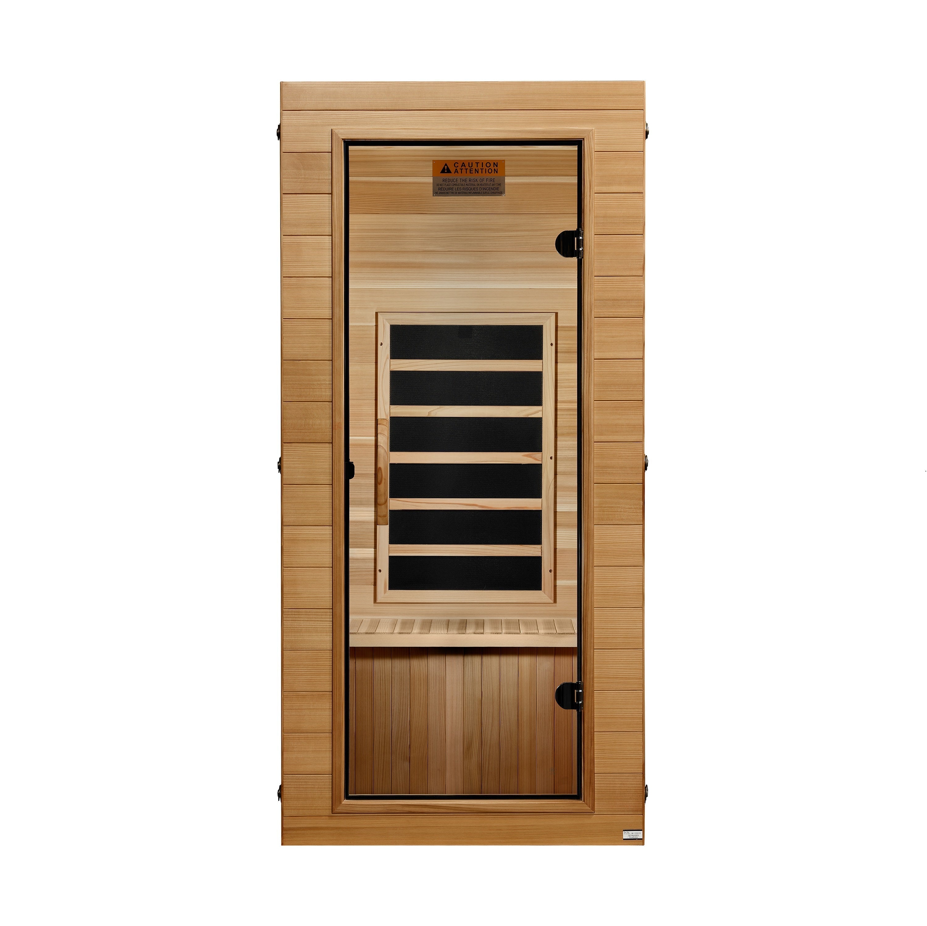 Dynamic New 2026 Model Vero 1 Person (Compact) Ultra Low EMF FAR Infrared Sauna DYN-1201-01 Elite