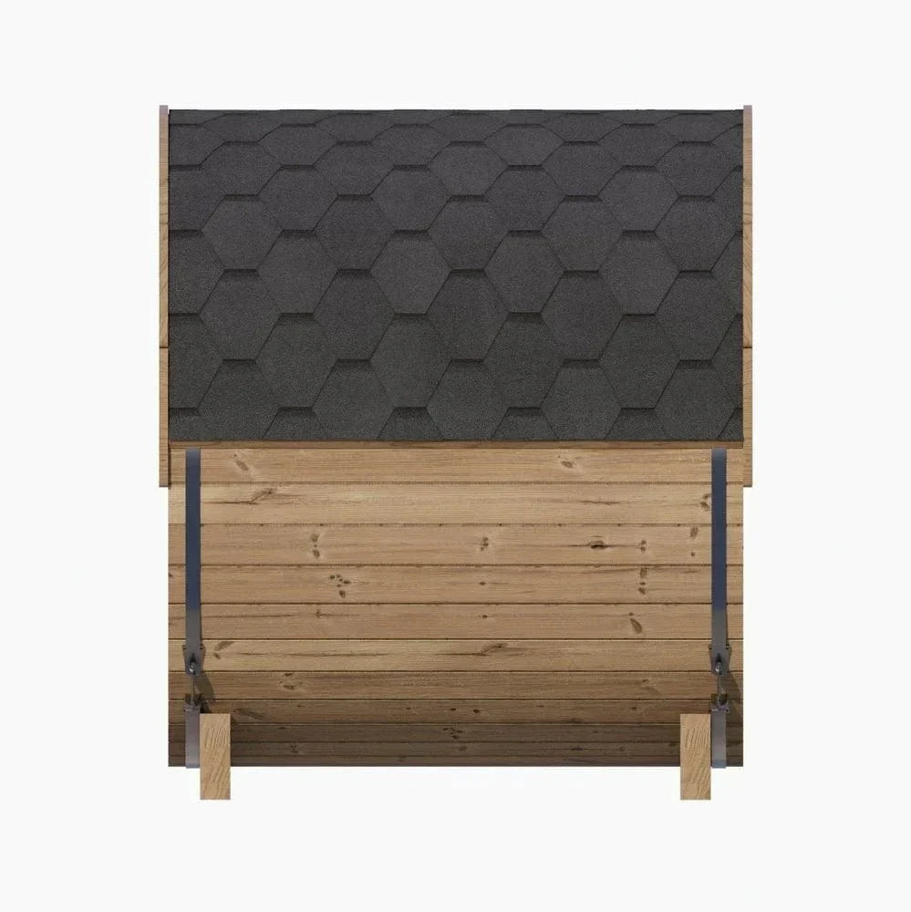 SaunaLife Model E6W 3 Person Sauna Barrel-Window