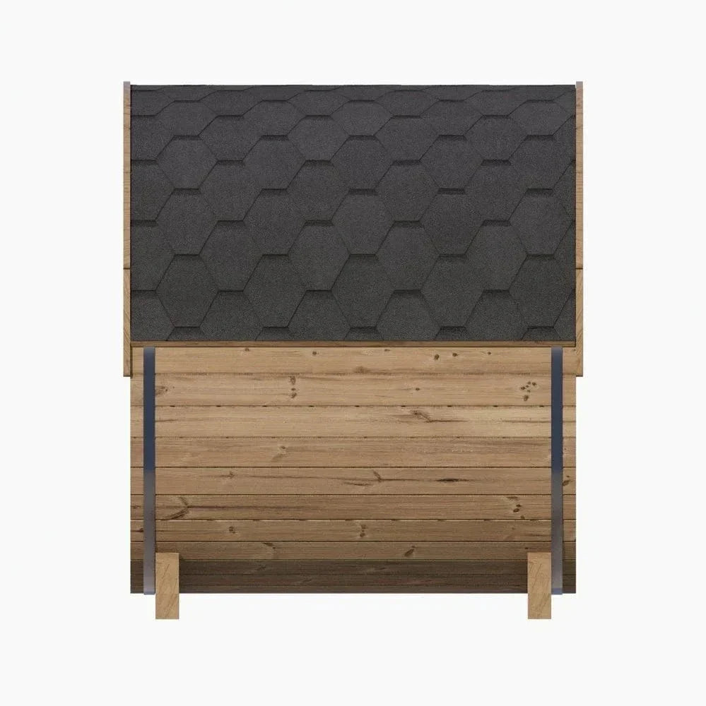 SaunaLife Model E6W 3 Person Sauna Barrel-Window
