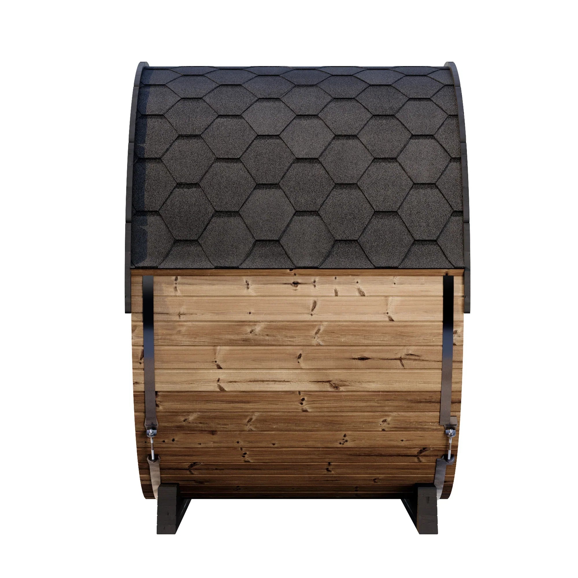 SaunaLife Model EE6G 4 Person Barrel Sauna