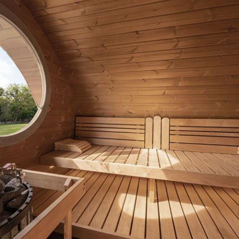 SaunaLife Model G11 8 Person Garden Series Outdoor Sauna