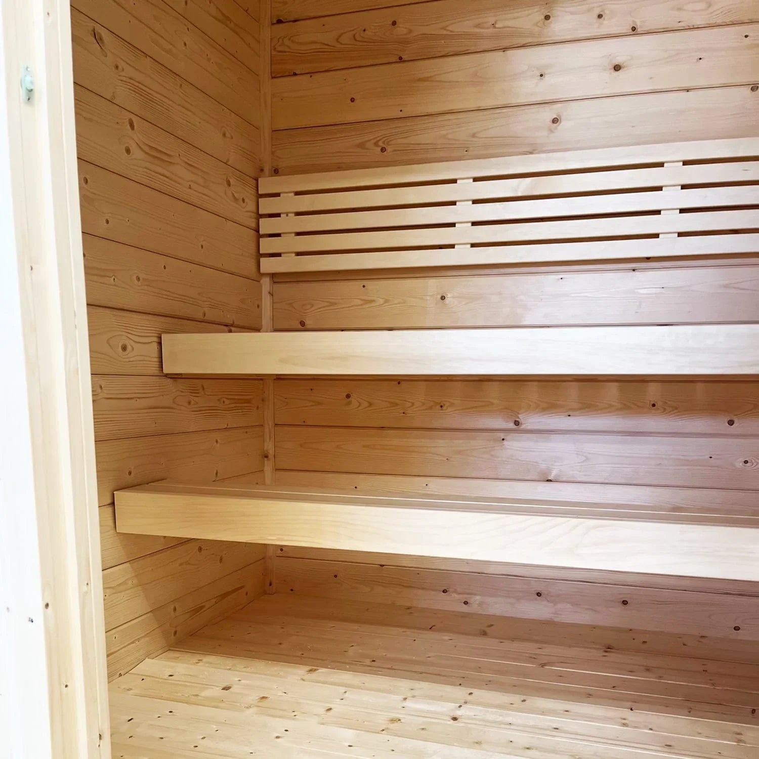 SaunaLife Model G2 4 Person Garden Series Outdoor Home Sauna Kit