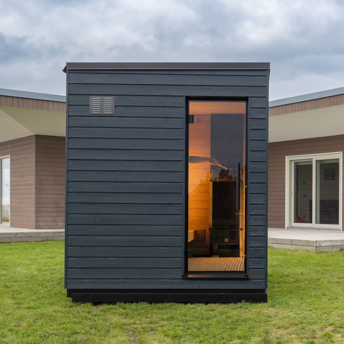 SaunaLife Model G6 5 Person Garden Series Pre-Assembled Outdoor Home Sauna